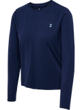 hummel Women's Yoga Soft Loose T-Shirt Long Sleeve-1