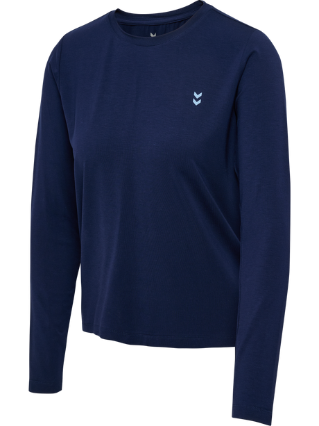 hummel Women's Yoga Soft Loose T-Shirt Long Sleeve-1