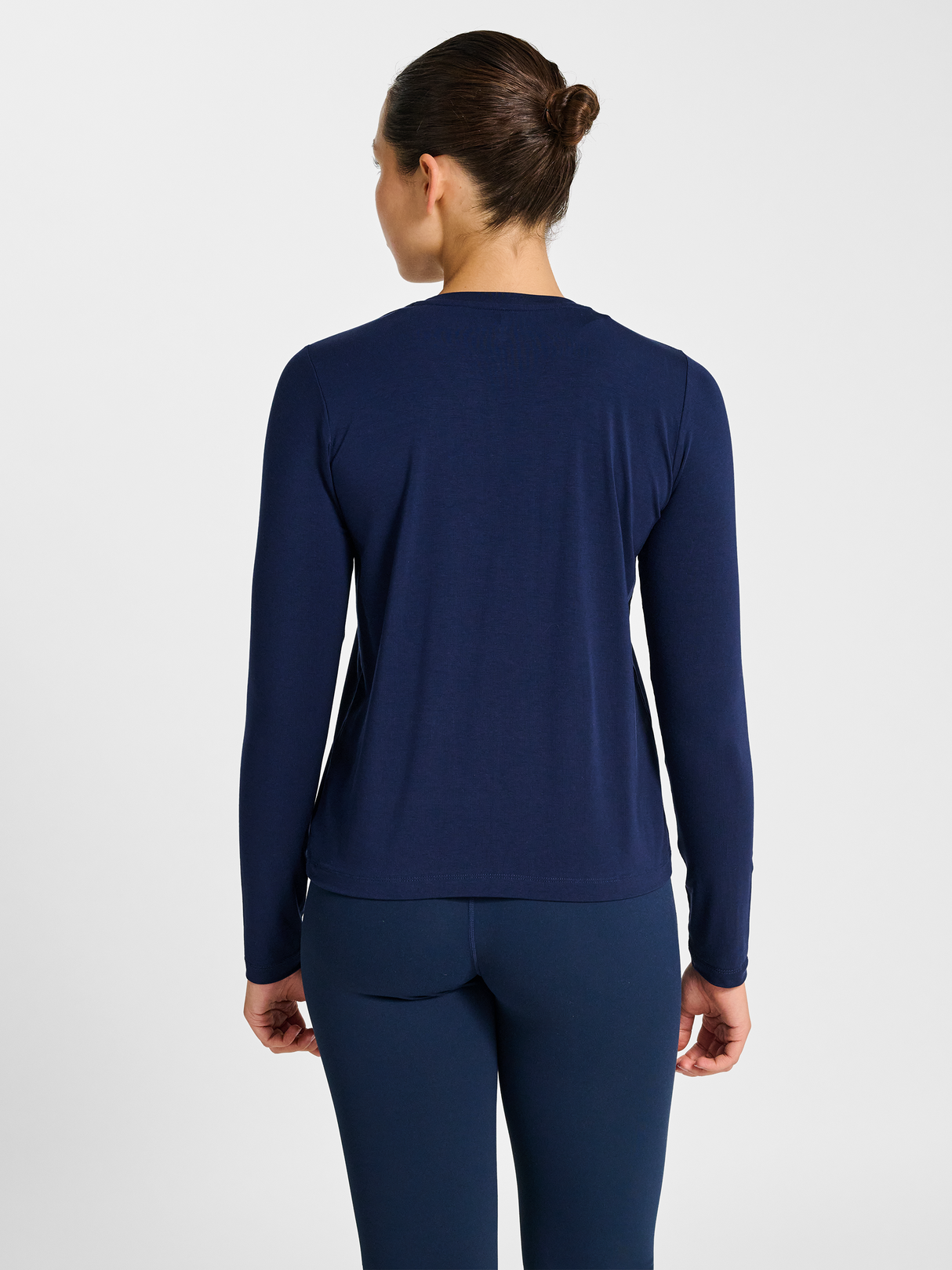 hummel Women's Yoga Soft Loose T-Shirt Long Sleeve-4