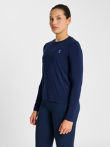 hummel Women's Yoga Soft Loose T-Shirt Long Sleeve-5