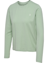 hummel Women's Yoga Soft Loose T-Shirt Long Sleeve-1