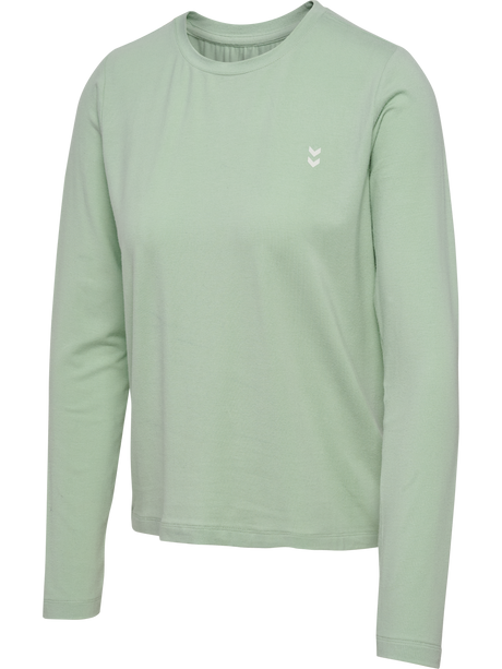 hummel Women's Yoga Soft Loose T-Shirt Long Sleeve-1