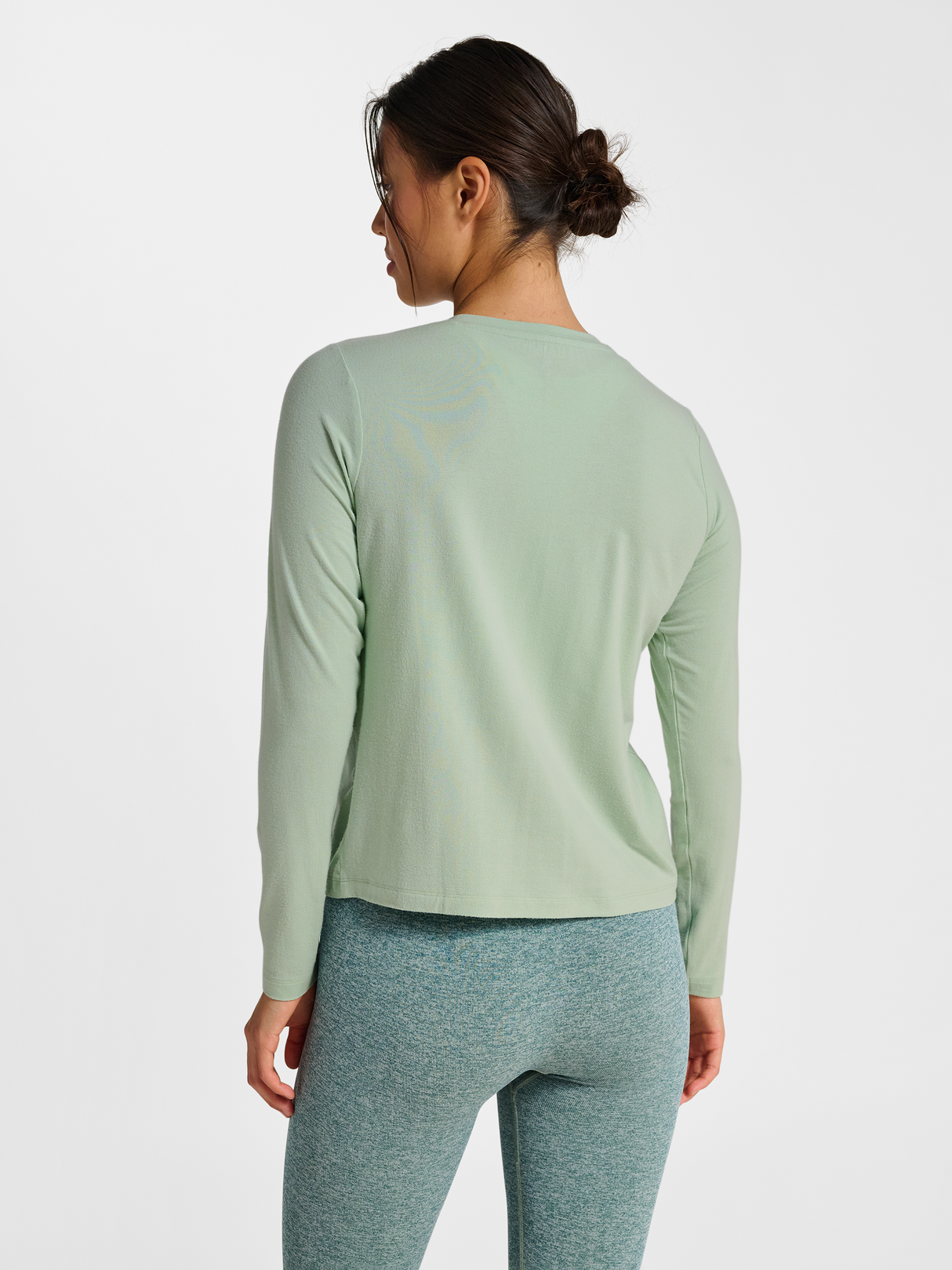 hummel Women's Yoga Soft Loose T-Shirt Long Sleeve-4