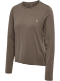 hummel Women's Yoga Soft Loose T-Shirt Long Sleeve-1