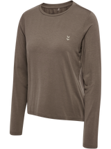 hummel Women's Yoga Soft Loose T-Shirt Long Sleeve-1
