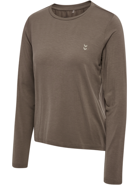 hummel Women's Yoga Soft Loose T-Shirt Long Sleeve-1