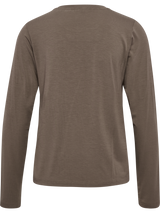 hummel Women's Yoga Soft Loose T-Shirt Long Sleeve-2