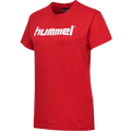 hummel Women's Go Cotton Logo T-Shirt Short Sleeve-1