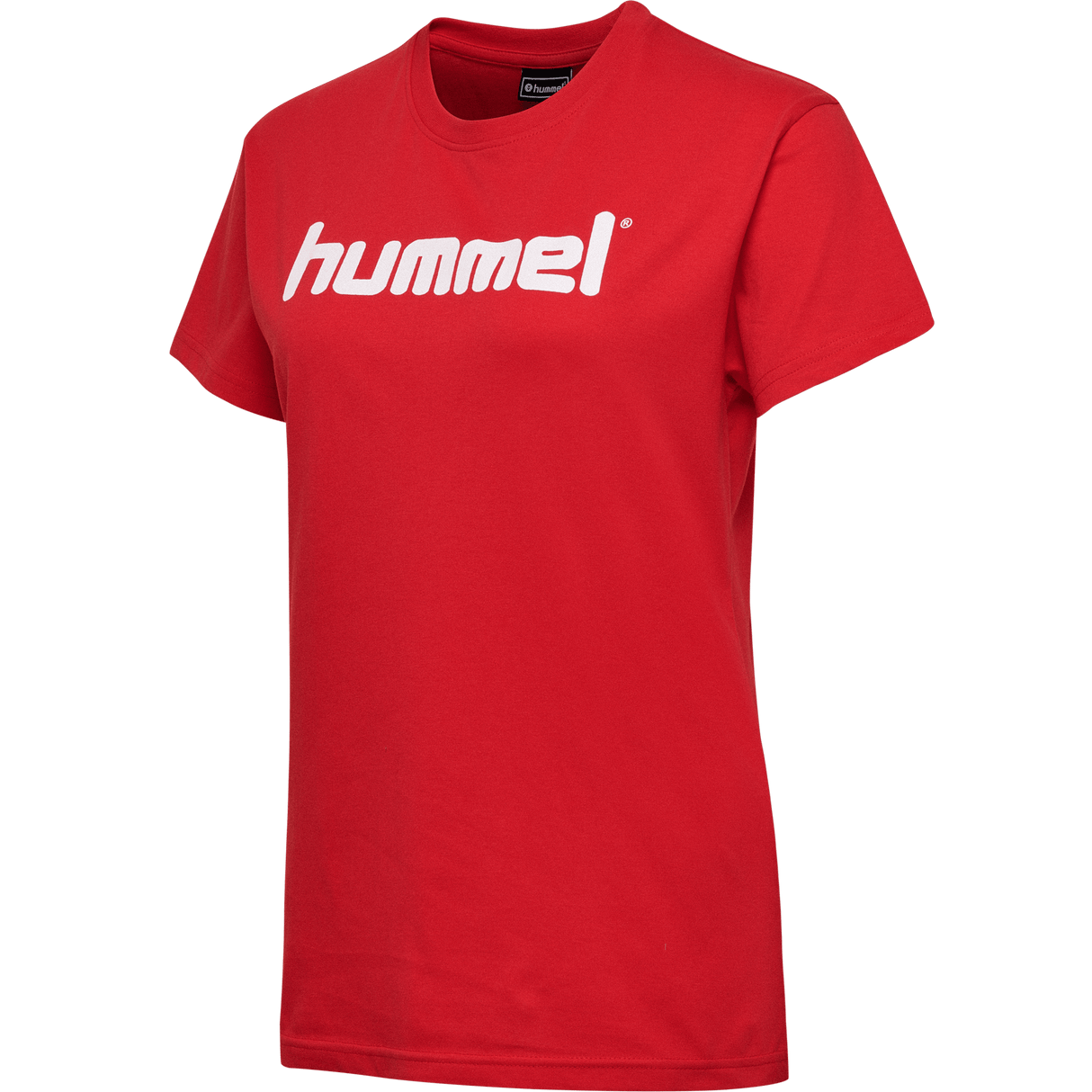 hummel Women's Go Cotton Logo T-Shirt Short Sleeve-1