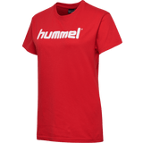 hummel Women's Go Cotton Logo T-Shirt Short Sleeve-1