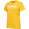 hummel Women's Go Cotton Logo T-Shirt Short Sleeve-1