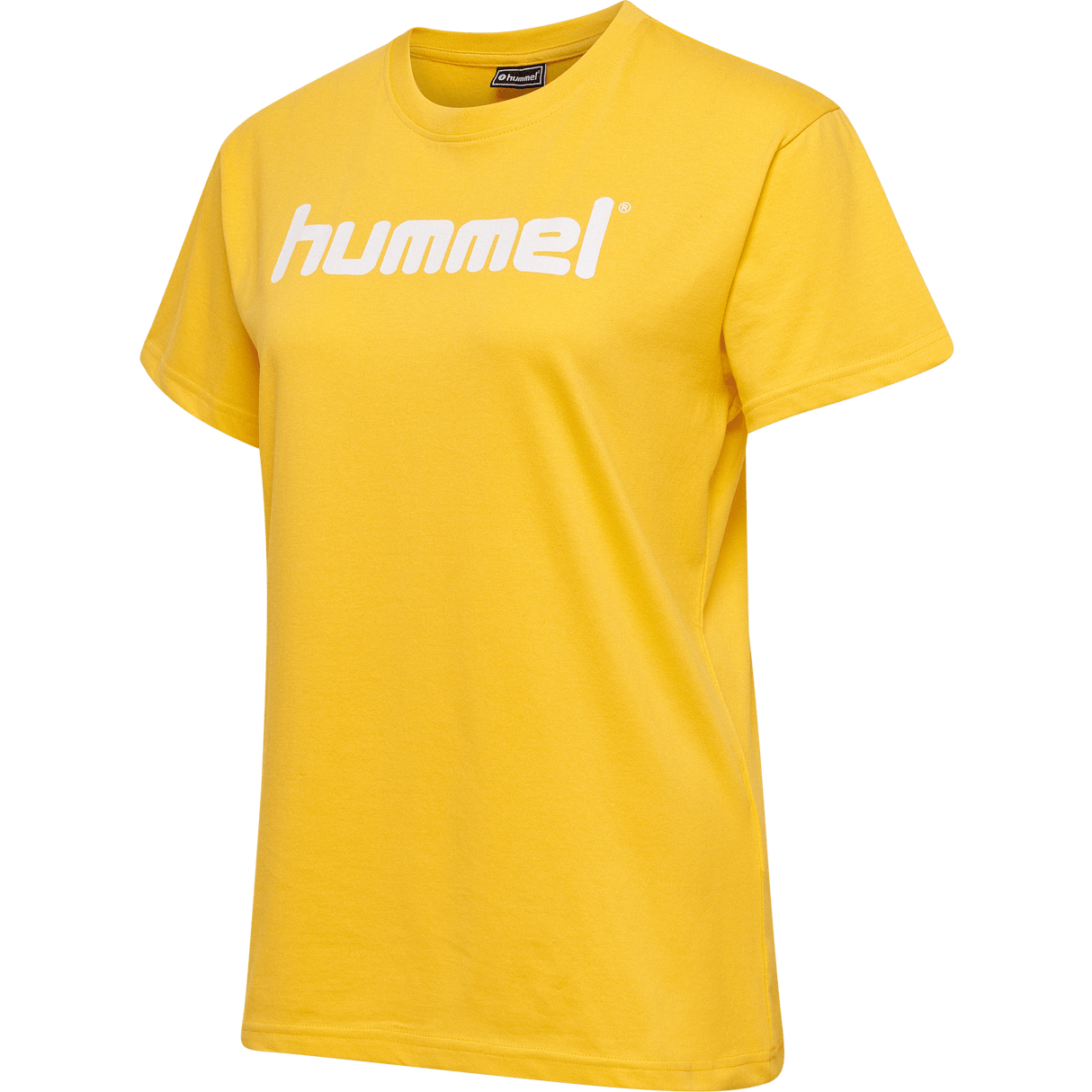 hummel Women's Go Cotton Logo T-Shirt Short Sleeve-1