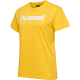 hummel Women's Go Cotton Logo T-Shirt Short Sleeve-1