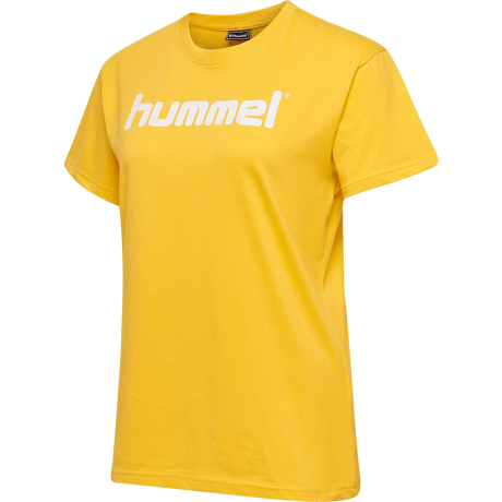hummel Women's Go Cotton Logo T-Shirt Short Sleeve-1