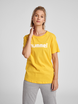 hummel Women's Go Cotton Logo T-Shirt Short Sleeve-4