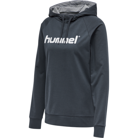 hummel Women's Go Cotton Logo Hoodie-1
