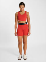 hummel Women's Pulse Mid Waist Shorts Tights-6
