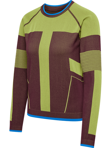 hummel Women's Seamless Tee Long Sleeve-1