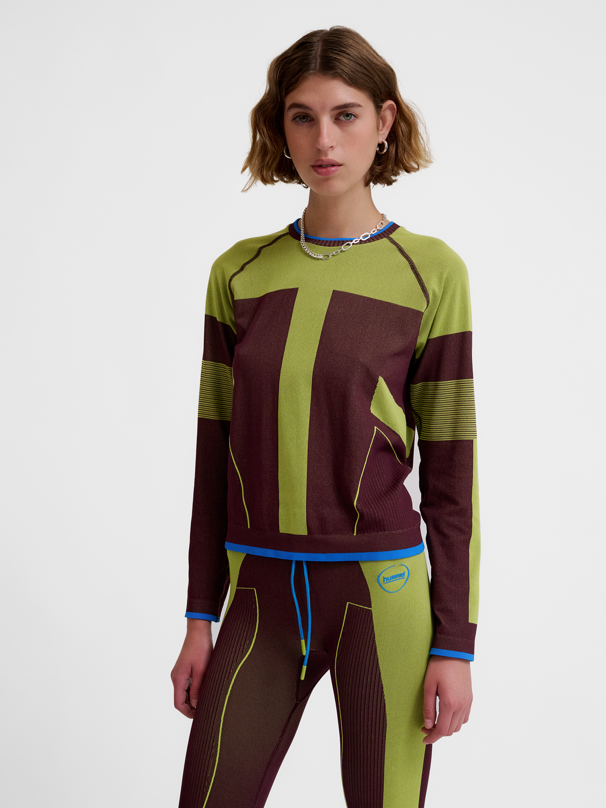 hummel Women's Seamless Tee Long Sleeve-6