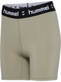 hummel Women's Pulse Mid Waist Shorts Tights-1