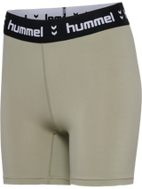 hummel Women's Pulse Mid Waist Shorts Tights-1