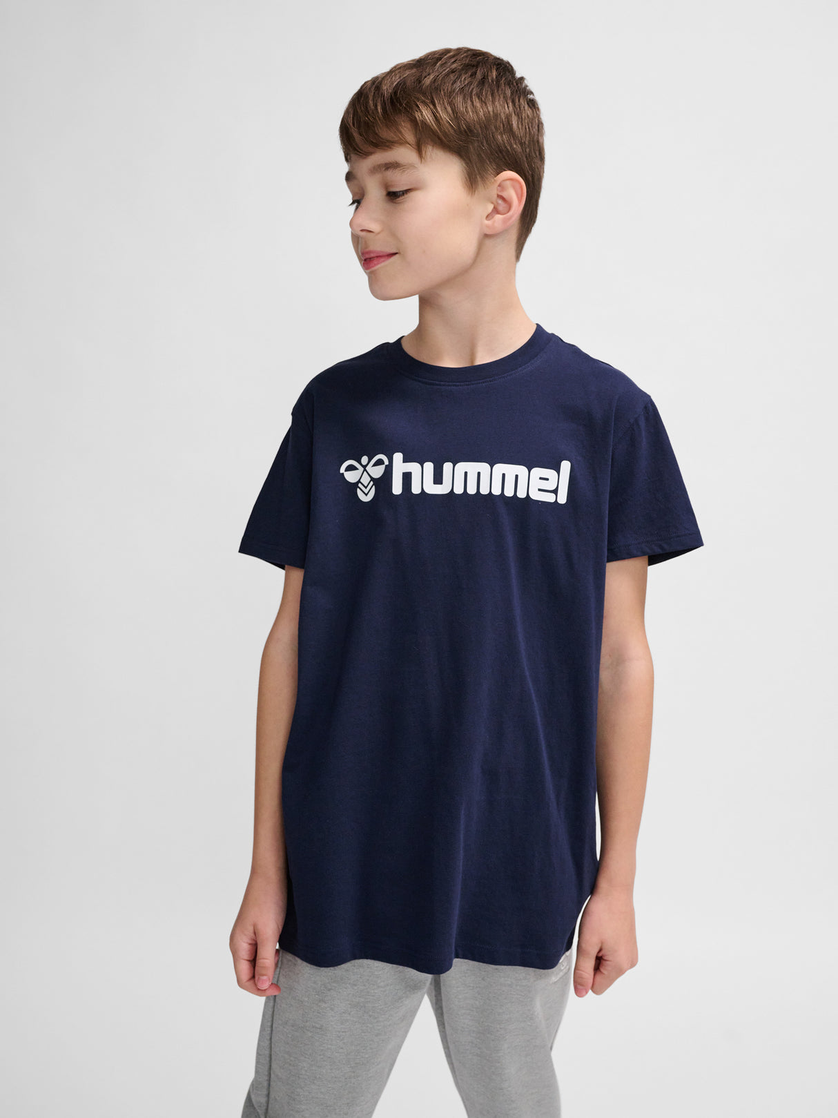 hummel Youth Go 2.0 Logo Short Sleeve T-Shirt-6