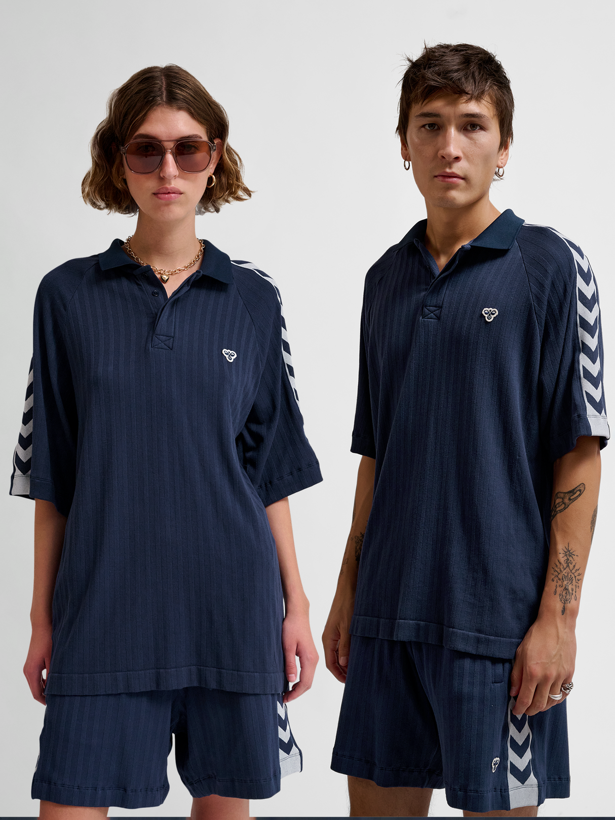 hummel Unisex Archive Loose Polo Shirt Short Sleeve-6