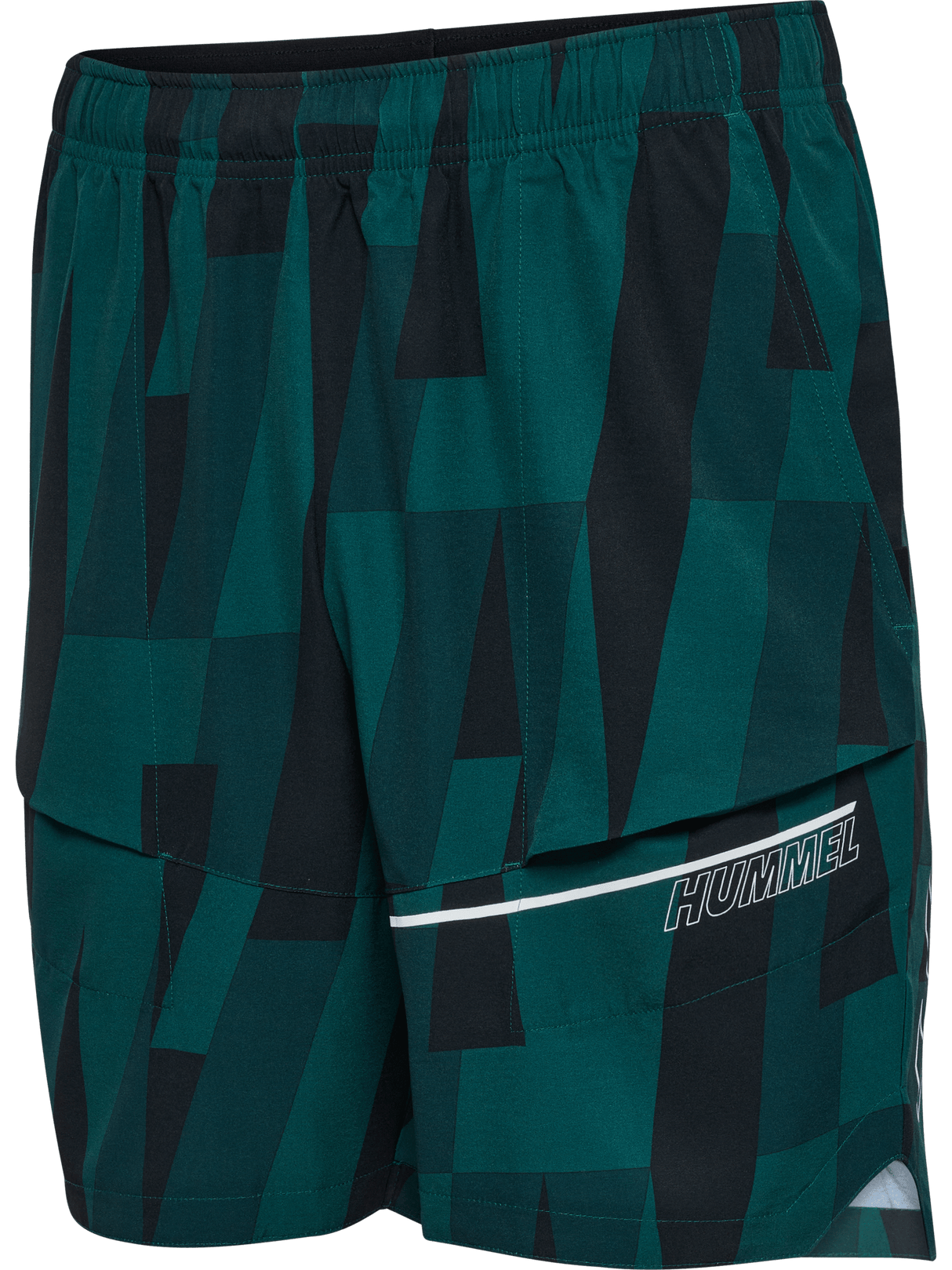 hummel Men's Court AOP Pocket Shorts-1