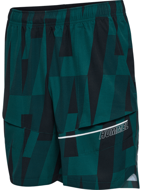 hummel Men's Court AOP Pocket Shorts-1