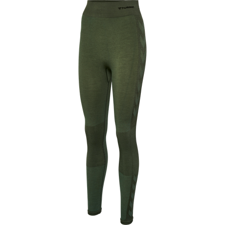 hummel Women's Clea Seamless Mid Waist Tights-1