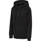 hummel Women's Red Classic Zip Hoodie-1