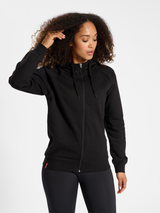 hummel Women's Red Classic Zip Hoodie-5