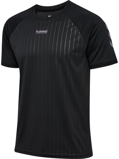 hummel Men's Pulse Stripe Short Sleeve T-Shirt-1