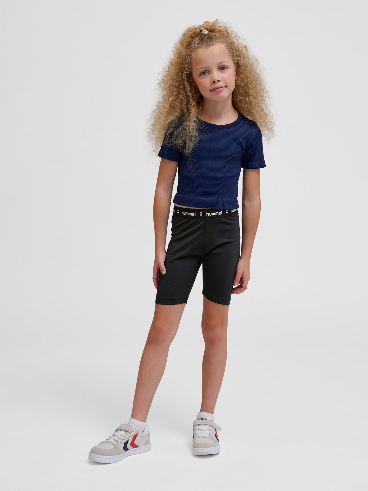 hummel Youth Pulse Mid Waist Shorts Tights-6