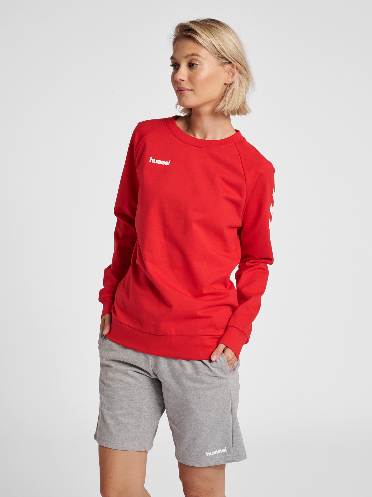 hummel Women's Go Cotton Sweatshirt-6