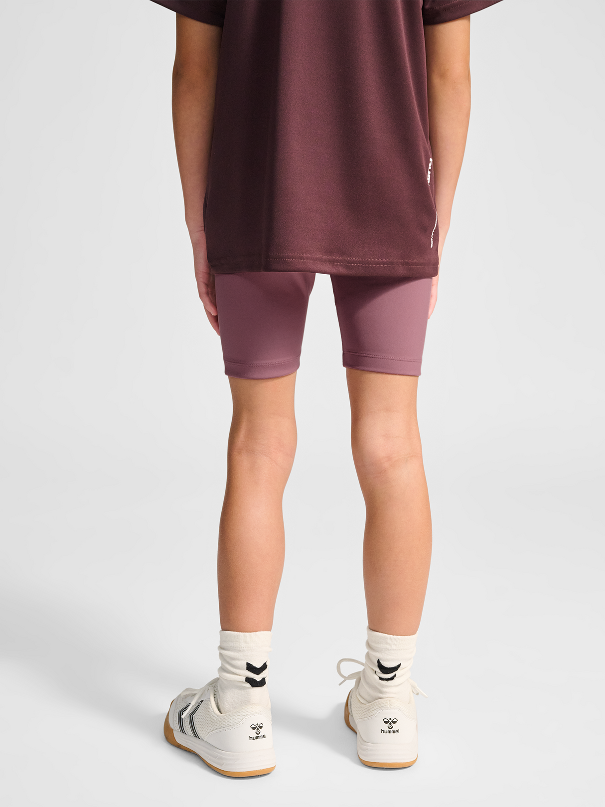 hummel Youth Pulse Mid Waist Shorts Tights-4