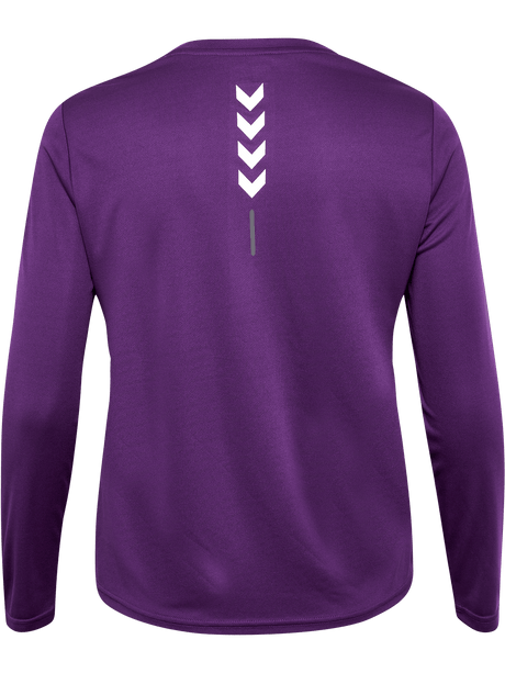 hummel Women's Training Essentials Curvy Long Sleeve T-Shirt Plus-2