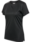 hummel Women's Run Short Sleeve Jersey-1