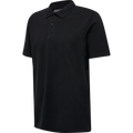 hummel Men's Red Stretch Polo-1