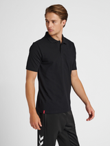 hummel Men's Red Stretch Polo-5