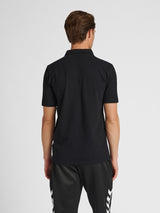 hummel Men's Red Stretch Polo-6