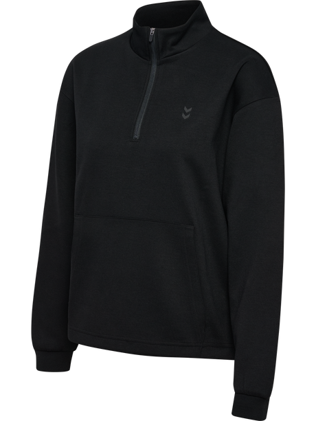 hummel Women's Yoga Soft Half Zip Jacket-1