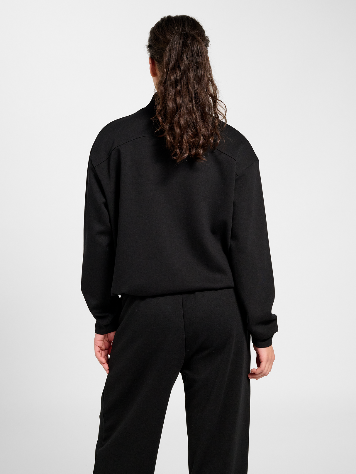 hummel Women's Yoga Soft Half Zip Jacket-4