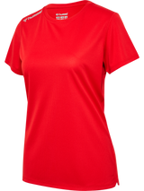 hummel Women's Run Short Sleeve Jersey-1