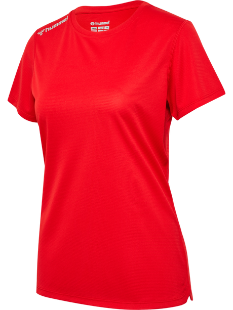 hummel Women's Run Short Sleeve Jersey-1