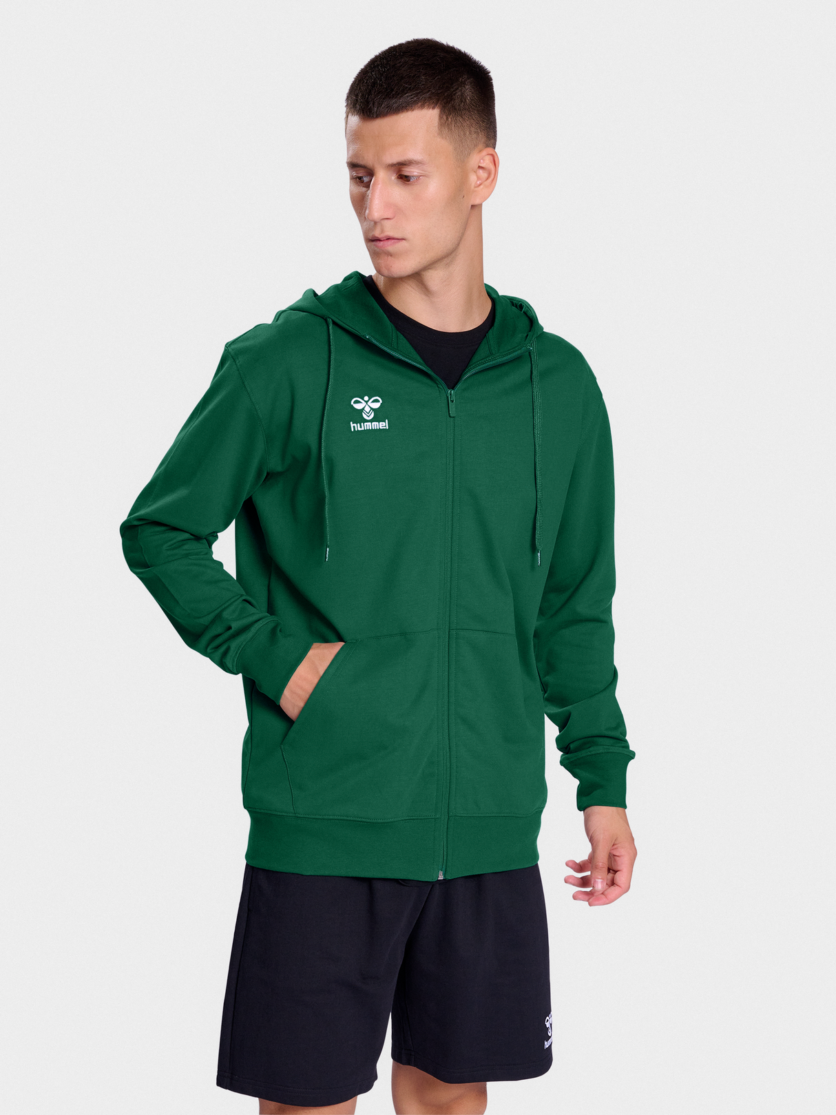 hummel Men's Go 2.0 Zip Hoodie-5