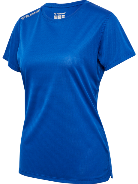 hummel Women's Run Short Sleeve Jersey-1