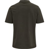hummel Men's Red Stretch Polo-1