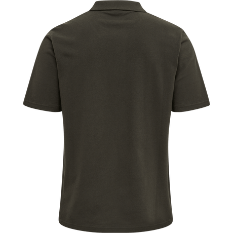 hummel Men's Red Stretch Polo-1