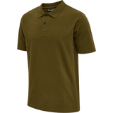 hummel Men's Red Stretch Polo-1